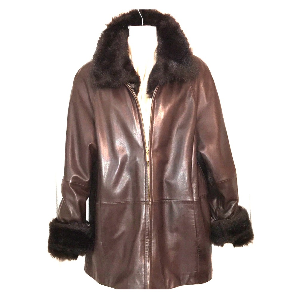 WOW 😮 LNR 4 Season Lined Lambskin Leather Jacket